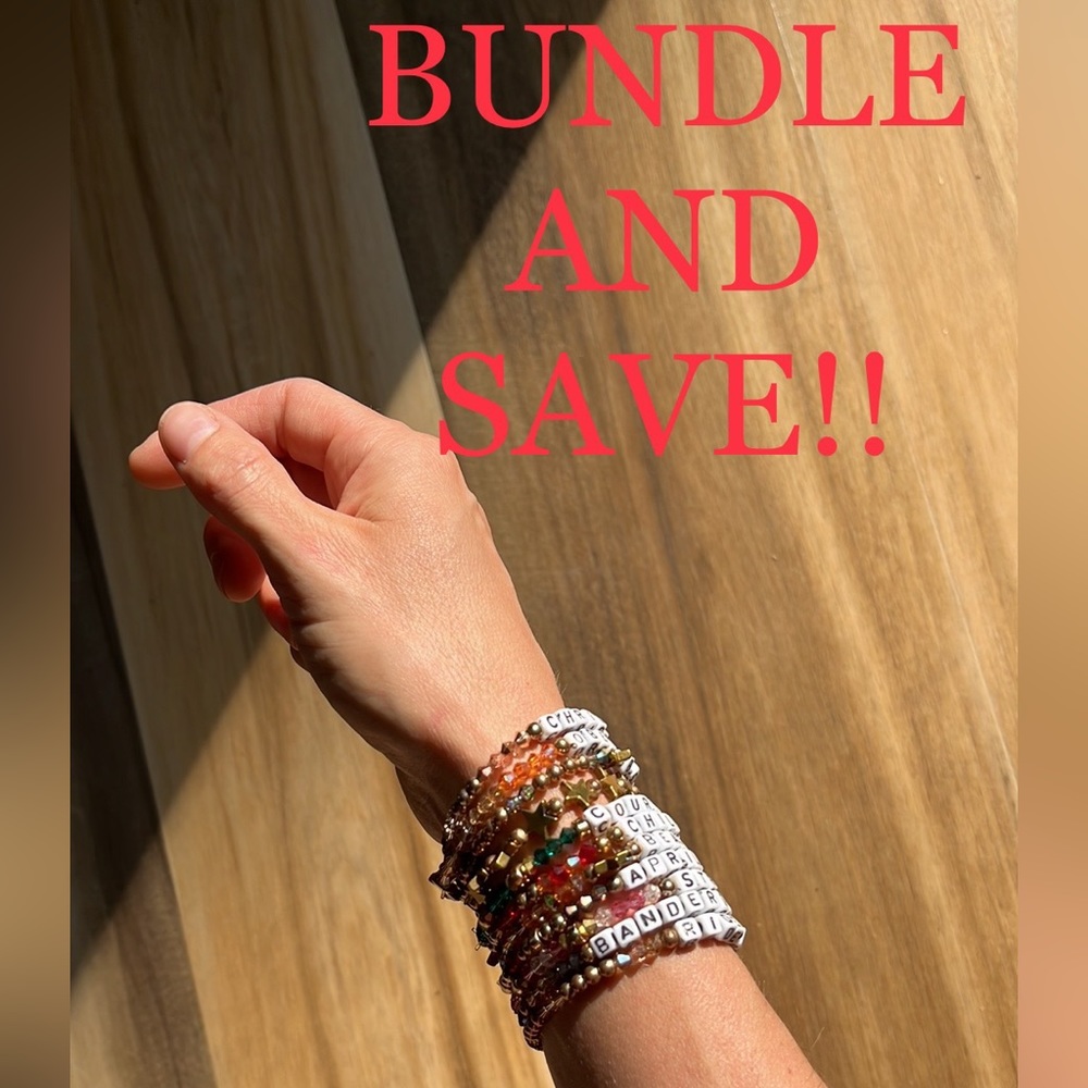 Beautiful Handmade Bracelet OBEY THE SON *stack with more or wear solo* - Picture 5 of 5